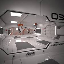 3d Model Https Www Turbosquid Com 3d Models 3d Futuristic Interior Scene 826447 Referral Cermaka Spaceship Interior Futuristic Interior Design