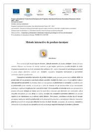 Metode interactive de predare invatare suport de curs. Modul 4 Metode Interactive De Predare Invatare 57406 By Pop Florin Issuu