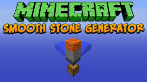 This will then make six smooth stone slabs for you. Minecraft Automated Smooth Stone Generator Tutorial Minecraft Seed Minecraft Plans Minecraft Creations