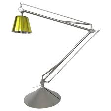 rare yellow philippe starck archimoon k adjustable desk or task lamp for flos task lamps lamp flos