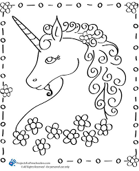 They can also add backgrounds or other ornaments with these free printable unicorn coloring pages online. Free Printable Unicorn Coloring Page From Projectsforpreschoolers Com Unicorn Pictures To Color Unicorn Printables Unicorn Pictures