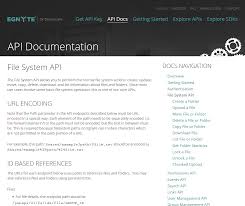 Egnyte File System API (Overview, Documentation & Alternatives ...