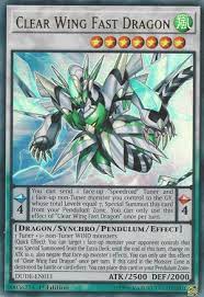 Clear wing synchro dragon shares several similarities with stardust dragon: Clear Wing Fast Dragon Yugipedia Yu Gi Oh Wiki