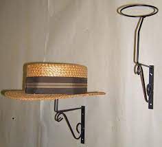 2 Decorative Mnt Wall Hat Rack Display General Store Us Wall Hat Racks Wall Hats Diy Hat Rack