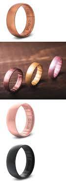 Enso Elements Classic Silicone Ring Copper Black Pearl Gold Silver Sz 8 14 Silicone Rings Silicone Engagement Rings Rings Cool
