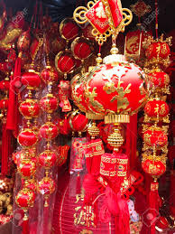 Chinese New Year Decorations As The Chinese Lunar New Year Stock Photo Picture And Royalty Free Image Image 116530318 They should not be confused with the practice of leaving up a christmas tree until after new year's day. chinese new year decorations as the chinese lunar new year