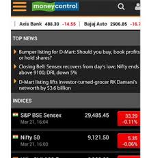 Moneycontrol Stocks Sensex Mutual Funds Ipo V6 7 1
