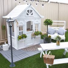 The 199 Kmart Cubby Hack Taking Instagram By Storm Backyard Playhouse Play Houses Backyard