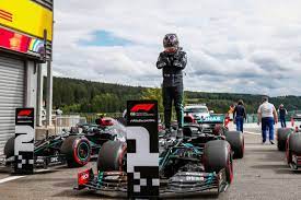 From pole position after mercedes dominated the qualifying sessions. F1 Belgian Grand Prix Qualifying Results Lewis Hamilton Wins Career Pole No 93