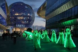 Astana, formerly known as akmola until 1998, has been the capital of kazakhstan since 1997, and is the country's second largest city. In Kazakhstan A World Expo Is All About Energy And Dancing The New York Times