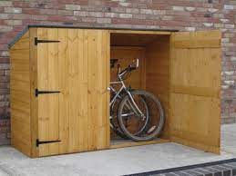 Diy Backyard Bike Shed Garden Bike Storage Bike Shed Backyard Sheds