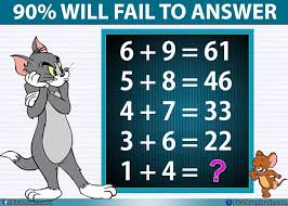 1 2 3 4 5 6 7 8 9 10 11 Are You Genius Find The Mistake Answer If 6 9 61 Then 1 4 Logic Math Puzzle Only For Genius Maths Puzzles Logic Math Logic Puzzles