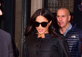 Before archie's birth in may 2019, meghan markle celebrated his impending arrival with a lavish new york city baby shower thrown by her friend serena williams. Meghan Markle Wore A Vintage Coat And Black Skinny Jeans To Her Nyc Baby Shower