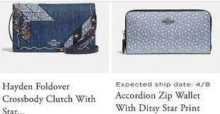 d store diversification coach 銀包 手腕包 手袋 斜孭袋 背包 totebag crossbody 未 見到有你心水既朋友仔可以發圖問價 睇下有無你份 實在太多 店主都發唔切相 in 2020 crossbody clutch zip wallet star print