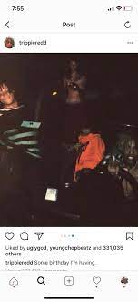 Xxxtentacion i'm nauseous, i'm dyin' she ripped my heart right out can't find her. Dj Akademiks On Twitter Trippie Redd On Xxxtentacion Death Today Is Trippie Birthday Too