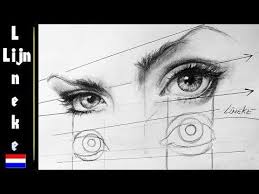 Hoe Teken Je Twee Ogen In Perspectief Met Geperst Houtskool Realistisch Youtube Ogen Tekenen Realistische Tekening Oog Tekeningen