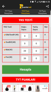 We did not find results for: Yks Ayt Tyt Puan Hesaplama 2020 For Android Apk Download