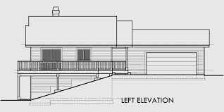 Although you'll need to carefully select the right plan for your lot, sloping lots can provide stunning views and interesting design details like panoramic windows and cathedral ceilings. House Plans With Side Garage Sloping Lot House Plans House Plan