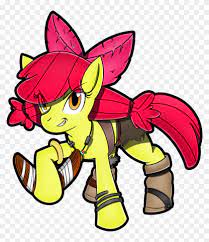 Sonic the hedgehog is getting fed up with boredom. Applebloom By Flam3zero Sonic Boom My Little Pony Free Transparent Png Clipart Images Download