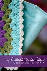Scalloped Crochet Edging Crochet Edging Patterns Crochet Edging Pattern Crochet Edging