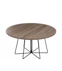 table basse design ronde en bois et metal diam 80cm table basse ronde bois table basse table basse design