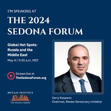 Garry Kasparov on X: "I believe I'm part of the "and more" tomorrow! Happy  to be live streaming at 9:45am Mountain Time, and that's 11:45am ET.  https://t.co/KGiuPEXjQf" / X