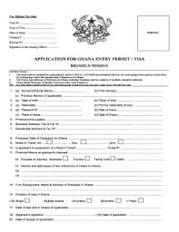 When a replacement is given for the second time: Ghana Visa Application Fill Out And Sign Printable Pdf Template Signnow