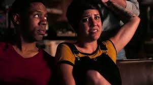 Bib black Annie (Ellie Reed) in GirlBoss season 1