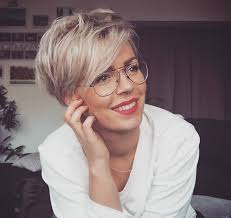 Short hairstyles for women with round faces will help take attention from the upper and middle of the face and instead help your face look slimmer and longer. What Are The Best Short Hairstyles To Wear With Glasses Hair Adviser