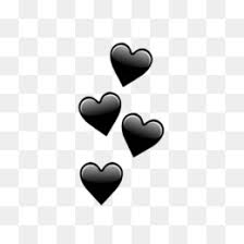 Free black emoji icons in various ui design styles for web and mobile. Black Heart Emoji