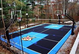 Full court basketball kits f13. Flex Court Sport Courts Landscaping Network