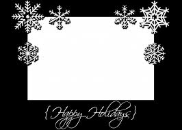 How do you design your own christmas card? Black And White Snowflakes Christmas Card Templates Free Christmas Card Template Card Templates Free