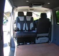 transit custom double seat swivel
