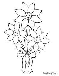 Check spelling or type a new query. Flower Coloring Pages 30 Printable Sheets Easy Peasy And Fun
