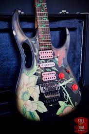 How big is the ibanez jem 77 fp floral pattern? Stunning First Edition Ibanez Jem 1988 77fp Floral Pattern Guitar New Hard Case Tremolo Arm