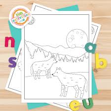 Wolf coloring pages are a fun way for kids of all ages to develop creativity, focus, motor skills and color recognition. Cutest Wolves Coloring Pages Kids Activities Blog