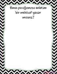 Bana Cocugunuzu Anlatan Bir Mektup Yazar Misiniz Bir Mektup Okul Rehber Ogretmen