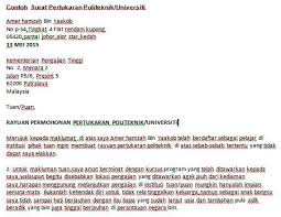 Surat Rasmi Rayuan Masuk Universiti Rasmi V
