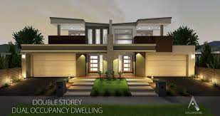 Dual Occupancy Duplex House Design Duplex Design Architectural House Plans