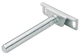 One of the supports is hidden behind the center wall and the other is a 1 x 2 stained to match and lined up with the center. Concealed Shelf Support For Installation Into Woodwork Or Masonry Walls Hafele Ireland Shop