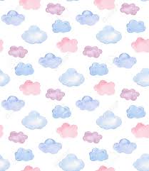 What are the shades of purple? Watercolor Pink Blue And Purple Clouds Kids And Baby Pattern Stock Photo Picture And Royalty Free Image Image 108931302