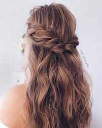 Half Up Half Down Wedding Hairstyle Bride Bridal Wedding Weddinghairstyles Wedding Hairstyles Ball Hairstyles Bride Hairstyles Hair Styles