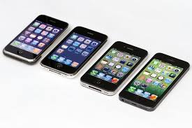 Four Generations Of Iphone Original 3g 4 5 Flickr Intercambio De Fotos Iphone Boost Mobile Latest Smartphones