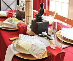I always like to print out a menu, styled as a huge valentine's day card. Pin On Dinner Party Asian Theme