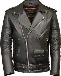 Milwaukee Leather Men S Classic Side Lace Police Style Motorcycle Jacket Tall In 2021 Mens Leather Jacket Biker Best Leather Jackets Motorcycle Jacket Mens