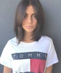 Curtain bangs hairstyle is characterized by long bangs separated from the middle or the side. Sleek Short Haircuts With Curtain Bangs 19 Short Hair With Bangs Short Sleek Haircuts Bangs With Medium Hair