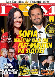 The magazine is headquartered in helsingborg. Prinsessan Madeleine Prins Carl Philip Prinsessan Sofia Sofia Hellqvist And Prince Carl Philip Duke Of Varmland Svensk Damtidning Magazine 27 November 2014 Cover Photo Sweden