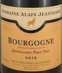 Image result for Alain Jeanniard Bourgogne Hautes Cotes Nuits Blanc