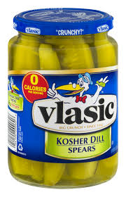The classic dill taste and crunch of large vlasic ® kosher dill wholes makes them perfect for picnics or barbecues, or as a side to your favorite sandwich. Vlasic Kosher Dill Spears Hy Vee Aisles Online Grocery Shopping