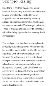 Scorpio Rising Astrology Scorpio Scorpio Zodiac Facts Scorpio Ascendant